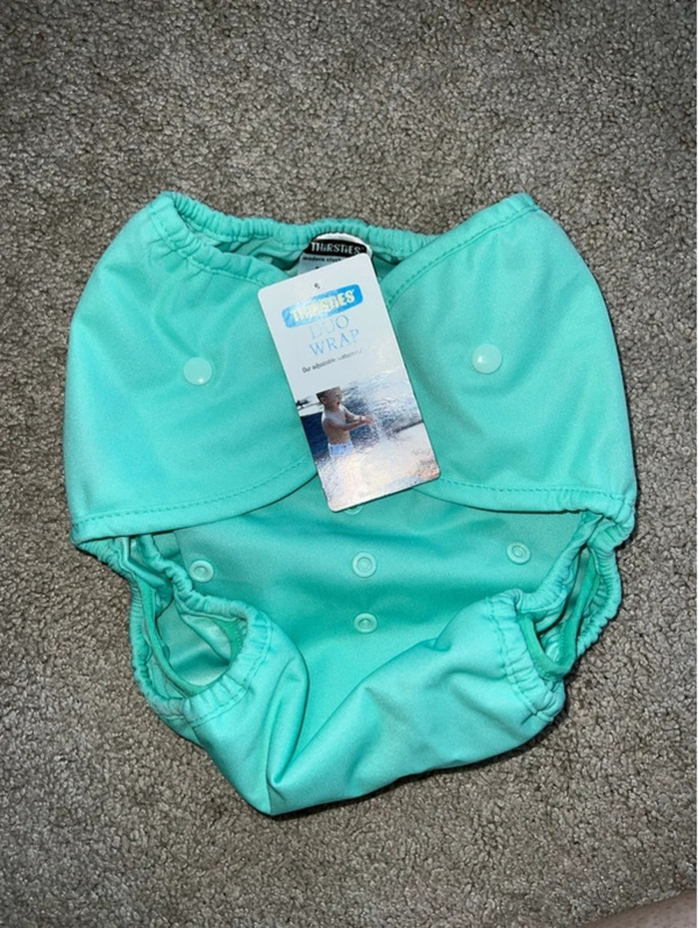 Thirsties Snap Duo Wrap size three Opal